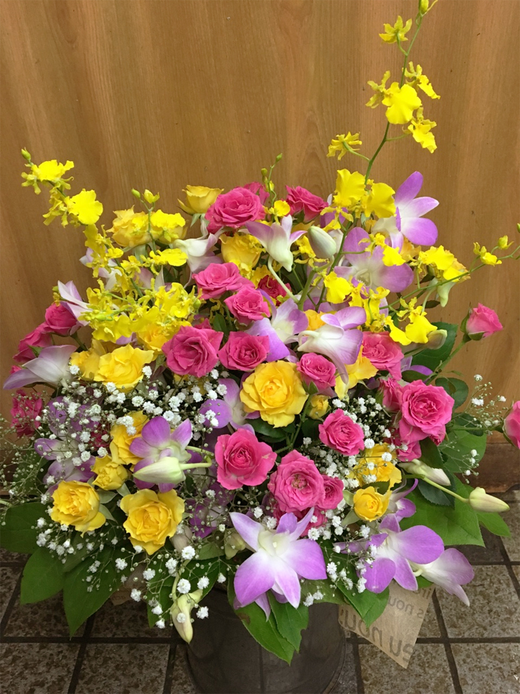 退職祝い花