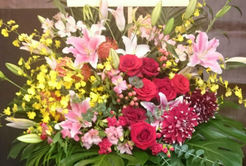 練馬区豊玉北 クラブ キャスト様の誕生日祝いスタンド花