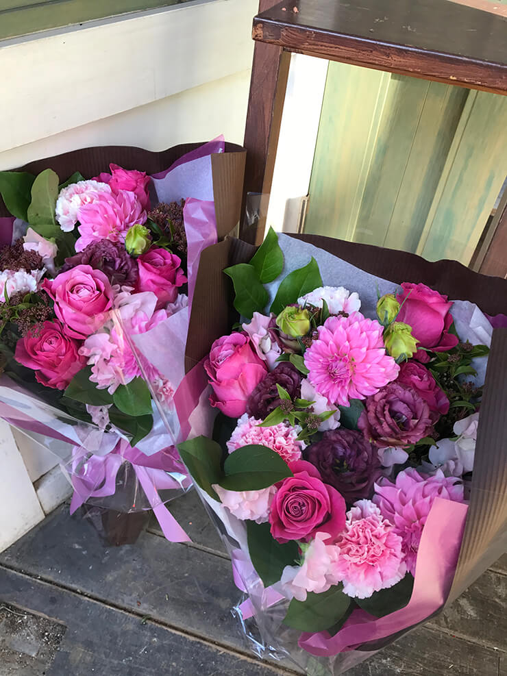 六本木グランドハイアット東京 結婚式両親贈呈用花束 フラスタ 楽屋花 はなしごと