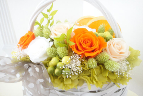墨田区 結婚記念日に贈り物の花 プリザーブドフラワー