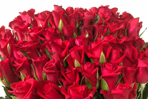 大阪府枚方市 60歳の誕生日 還暦祝いの赤バラ花束60本