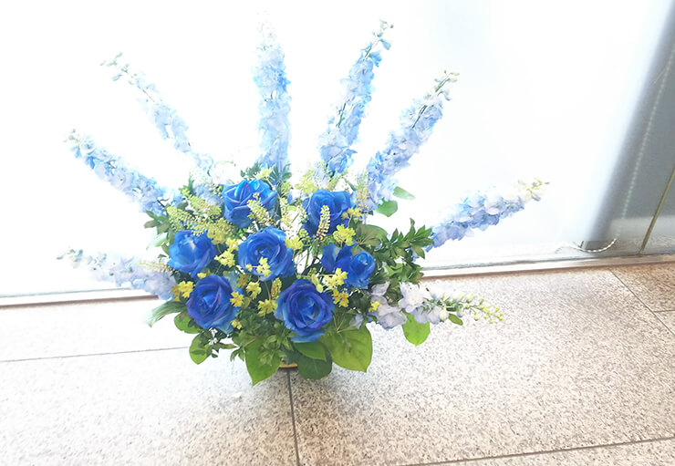 中野サンプラザホール イ・スンギ様のファンミーティング祝い花