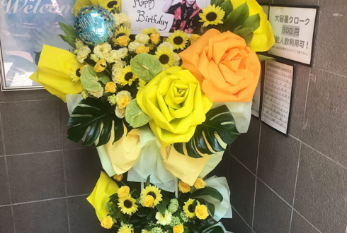 渋谷REX アンフィル ハル様のライブ公演祝い&誕生日祝いスタンド花