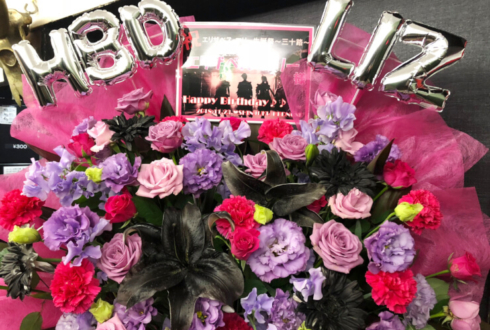 新宿レッドノーズ エリザベス・マリー様の生誕祭イベント祝い花束風スタンド花