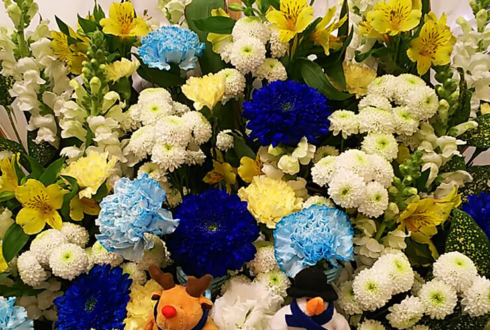 オルタナティブシアター 橘龍丸様の舞台 斬劇『戦国BASARA』出演祝い花束風スタンド花