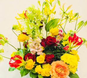 ドローン ザ ワ－ルド東京上野店様の開店祝い花