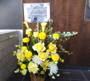 新宿BLAZE 駒形友梨様のライブ公演祝い花