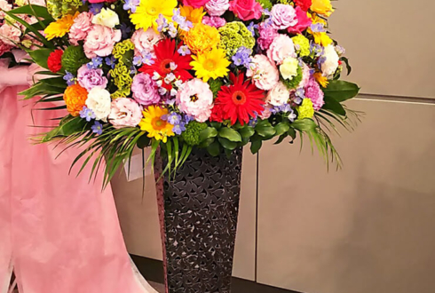 全労済ホール/スペース・ゼロ 谷桂樹様&鷲尾修斗様のBOYS☆TALK 4出演祝いアイアンスタンド花