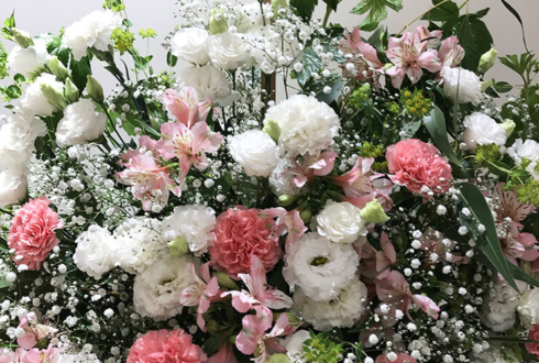 渋谷マルイ gypsophila（ジプソフィア）様のポップアップショップOPEN祝いスタンド花