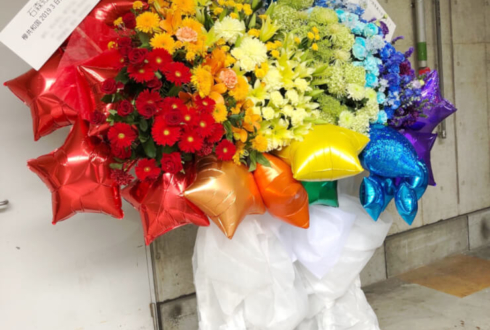 パシフィコ横浜 欅坂46 石森虹花様の握手会祝い連結フラスタ