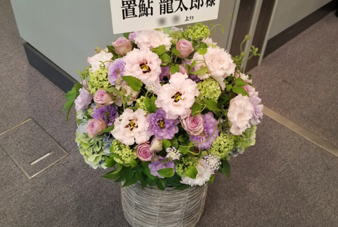 全労済ホール/スペースゼロ 置鮎龍太郎様の舞台出演祝い楽屋花