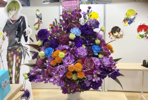 アニメイト渋谷 Veronica様の新曲発売記念エアリリースイベント祝い花 CDジャケットイメージ