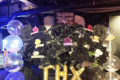 渋谷WOMB THX様のお披露目スペシャルライブ公演祝い連結フラスタ