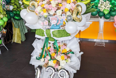 反橋宗一郎様の忍ミュ「忍術学園学園祭」出演祝いアイアンスタンド花 @舞浜アンフィシアター