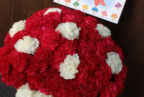ヤマトイオリ様の.LIVE Happy Valentine 2020 ～あなただけのショコラティエ～出演祝い花 キノコアレンジ @ヒューリックホール東京