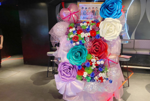 花と風様のライブ公演祝いフラスタ @渋谷CLUB VIZEL