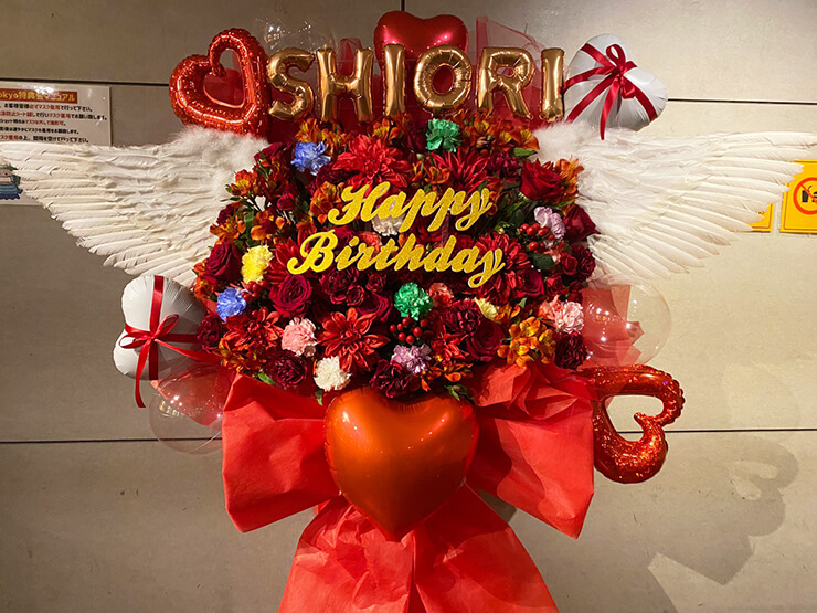 アルテミスの翼 アテナ・シオリ様の生誕祭祝いフラスタ @Zirco Tokyo