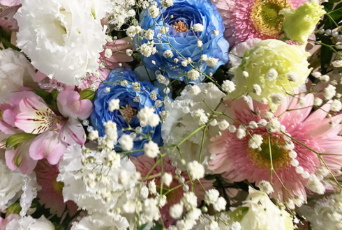 ヴィルシーナ KAIE様の生誕祭祝いピカチュウモチーフフラスタ @高田馬場AREA