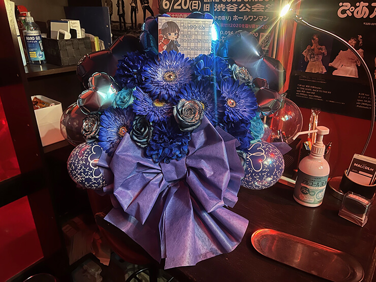 ココロbot しょうや様の生誕祭祝い花 @渋谷Club Malcolm