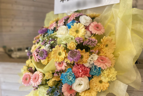 本田夕歩様の生誕祭祝い花束組み込みフラスタ @池袋ELLARE
