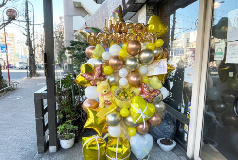 alma 花沢真里乃様の生誕祭祝い花束組み込みバルスタ @新宿MARZ