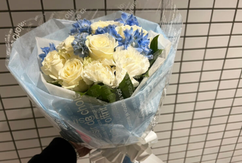 なしゅ様のBDイベント開催祝い花束 @あっとほぉーむカフェ大阪本店2階