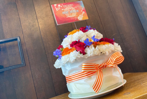 仲村宗悟様の王様ジャングル出演祝い花 フラワーケーキ @名古屋インターナショナルレジェンドホール