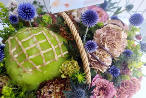 【 #ヲモヒヲカタチニプラス 】ご自宅での推し事に 石川里奈様のパンづくりイベント『Rina Pan Kitchen』開催祝い花