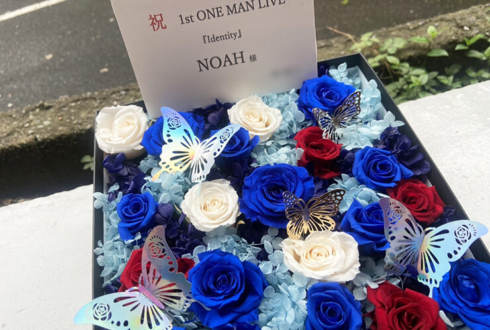 NOAH-ノア-様のライブ公演祝い花 プリザーブドフラワーBOXアレンジ @御茶ノ水KAKADO