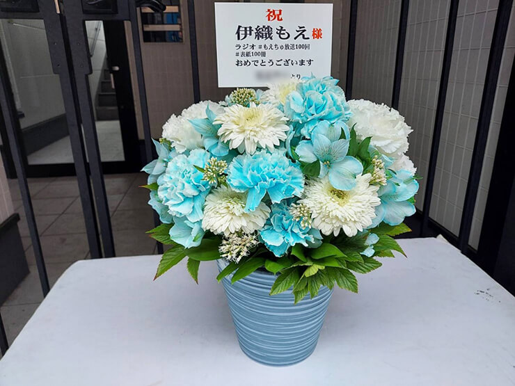 伊織もえ様の展示会開催祝い花 @タワーレコード渋谷店 SpaceHACHIKAI