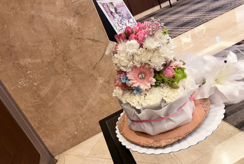 i☆Ris 山北早紀様の生誕祭祝い花 フラワーケーキ @シェラトン・グランデ・トーキョーベイ・ホテル