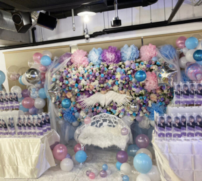 iLiFE! 有栖るな様の生誕祭祝い6基連結フラスタ&花束 @Veats Shibuya