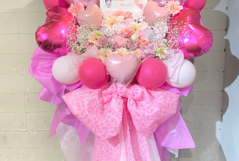 4次元コンパス 柚樹りんか様の生誕祭祝いフラスタ&花束 @SHIBUYA VIDENT