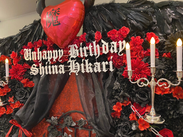 椎名ひかり様の降誕祭2023祝い連結アーチ @SHIBUYA DIVE | フラスタ