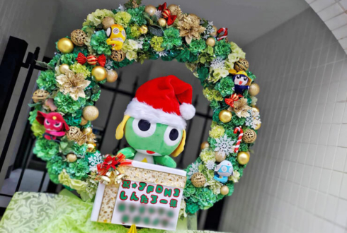 しんたろー様の #JFDH3 出演祝いクリスマスリースフラスタ @Zepp DiverCity(TOKYO)