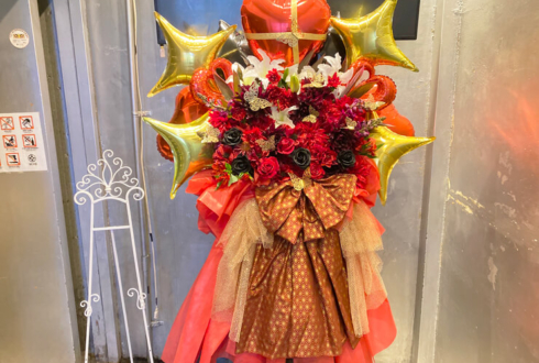渡辺樹莉様の生誕祭祝いフラスタ&花束 @WOMBLIVE