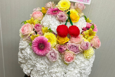 櫻坂46 守屋麗奈様のリアルミーグリ出演祝い花 フラワーケーキ @京都パルスプラザ