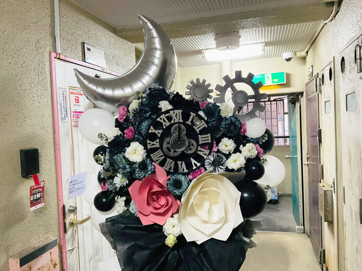 黎様の生誕&卒業イベント開催祝いフラスタ @男装Bar Dice・大阪