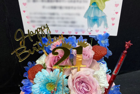 乃木坂46 一ノ瀬美空様のリアルミーグリ祝い花 フラワーケーキ @幕張メッセ