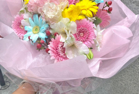 スーパーベイビーズ 白石彩花様の生誕祭祝いバルーンリースフラスタ @SHIBUYA TAKE OFF7
