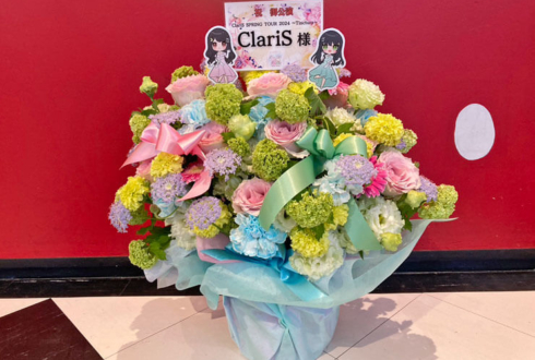 ClariS様のライブ公演祝い花 @TOKYO DOME CITY HALL