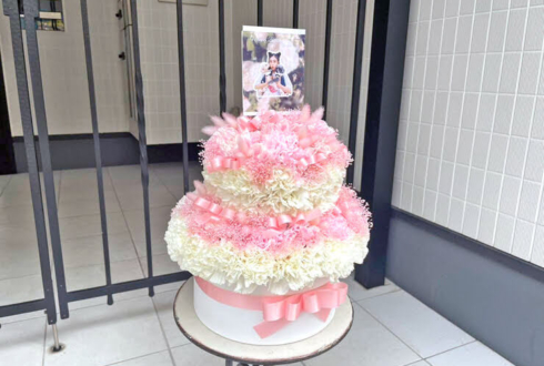 関谷真由様の生誕祭祝い花 フラワーケーキ @LOFT9 Shibuya