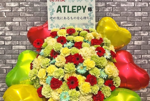 ATLEPY様の現体制ラストワンマンライブ公演祝いフラスタ&花束 @GOTANDA G2