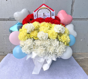 乃木坂46 一ノ瀬美空様のリアルミーグリ祝い花 @幕張メッセ