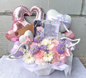 乃木坂46 賀喜遥香様のリアルミーグリ祝い花 @幕張メッセ