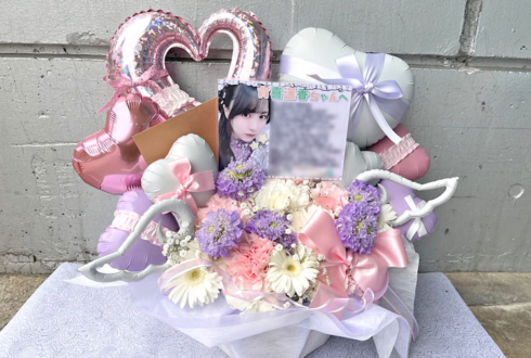 乃木坂46 賀喜遥香様のリアルミーグリ祝い花 @幕張メッセ