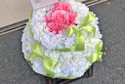 日向坂46 松田好花様のリアルミーグリ祝い花 フラワーケーキ @京都パルスプラザ