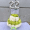 日向坂46 山下葉留花様のリアルミーグリ祝い花 2段フラワーケーキ @幕張メッセ