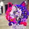 猫又おかゆ様のライブ公演祝いネコモチーフフラスタ @ぴあアリーナMM