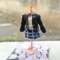 日向坂46 正源司陽子様のリアルミーグリ祝い花 衣装再現プリザーブドフラワーミニトルソーアレンジ @京都パルスプラザ